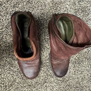 EUC AS 98 Womens Burgundy AS Leather Boots